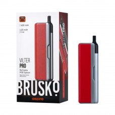 Brusko VILTER PRO 420 mAh+1600 mAh Серо-красный