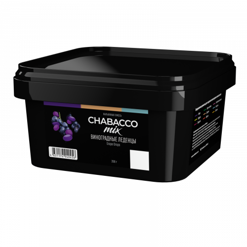Chabacco Mix Grape Drops (Виноградные леденцы) 200г