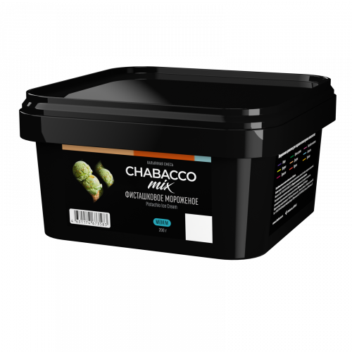 Chabacco Mix Pistachio Ice Cream (Фисташковое Мороженое) 200г