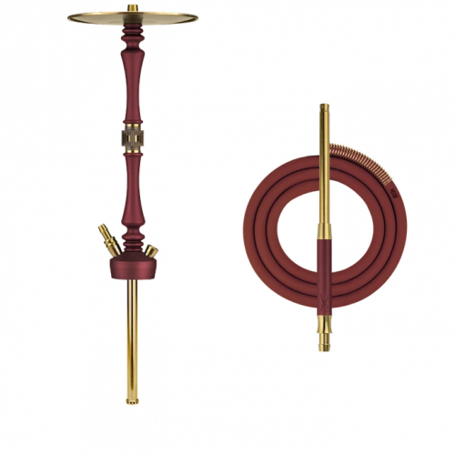 Кальян Hoob Mars Pro Wine Red x Gold Кальян Hoob Mars Pro Wine Red x Gold