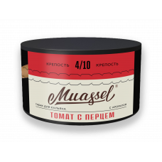 Muassel Medium 4/10 Томат с перцем 200г Muassel Medium 4/10 Томат с перцем 200г