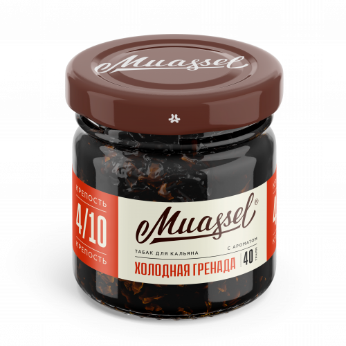 Табак Muassel Medium Холодная Гренада 4/10 40г Табак Muassel Medium Холодная Гренада 4/10 40г
