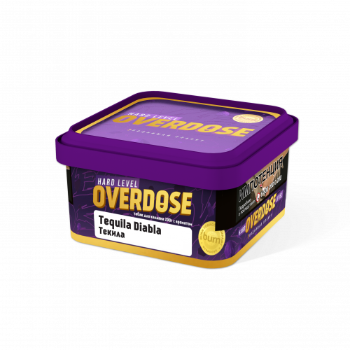 Табак Overdose 200г Tequila Diabla (Текила) Табак Overdose 200г Tequila Diabla (Текила)