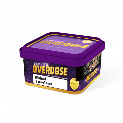 Табак Overdose 200г Walnut (Грецкий Орех) Табак Overdose 200г Walnut (Грецкий Орех)