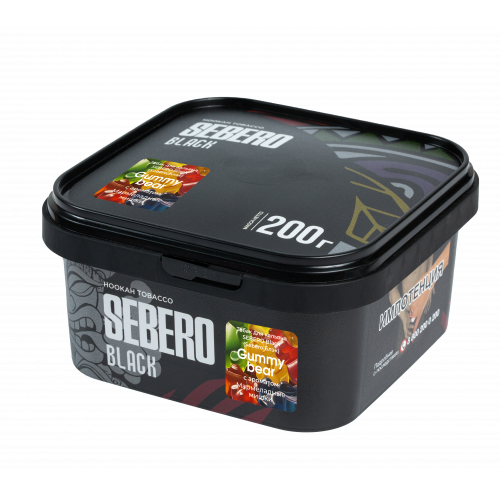 Sebero Black Gummy Bear (Мармеладные Мишки) 200г Sebero Black Gummy Bear (Мармеладные Мишки) 200г