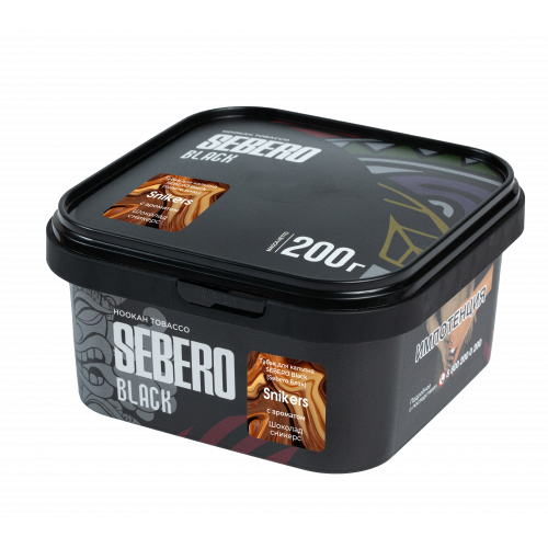 Sebero Black Snikers (Шоколад Сникерс) 200г Sebero Black Snikers (Шоколад Сникерс) 200г
