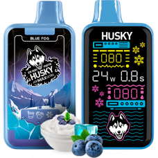 Husky Airmax Ultra Blue Fog (Йогурт с черникой) 25000 Ultra Strong Husky Airmax Ultra Blue Fog (Йогурт с черникой) 25000 Ultra Strong