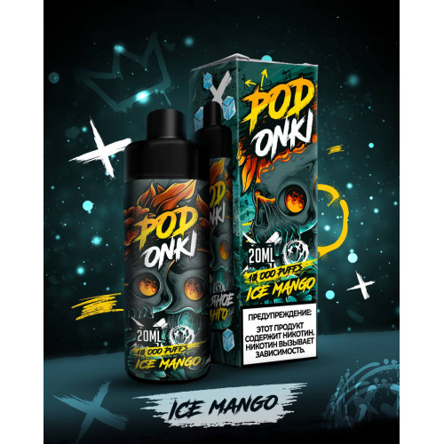 Podonki 10000 Ice Mango (Ледяное манго)