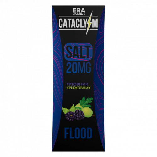 Cataclysm Salt 20мг Flood (Тутовник и Крыжовник) 30мл