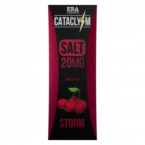 Cataclysm Salt 20мг Storm (Вишня) 30мл