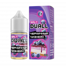 Duall Salt 20мг Hard Черничный чизкейк 30мл Duall Salt 20мг Hard Черничный чизкейк 30мл