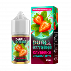 Duall Extreme Extra Hard Клубника сладкая мята 30мл