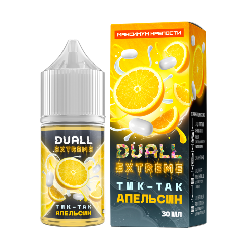 Duall Extreme Extra Hard Тик-так апельсин 30мл