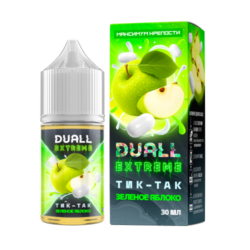 Duall Extreme Тик-так зеленое яблоко 30мл