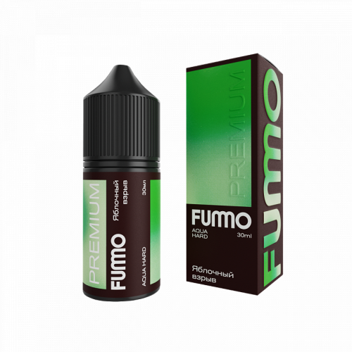 Жидкость Fummo Aqua HARD Зелёное яблоко 30мл 