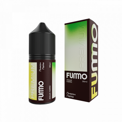 Жидкость Fummo Aqua HARD Лимон Лайм 30мл 