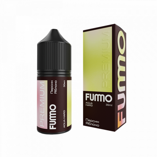 Жидкость Fummo Aqua HARD Персик Яблоко 30мл 