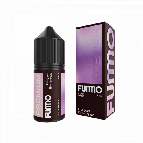 Жидкость Fummo Aqua HARD Сакура Виноград 30мл 