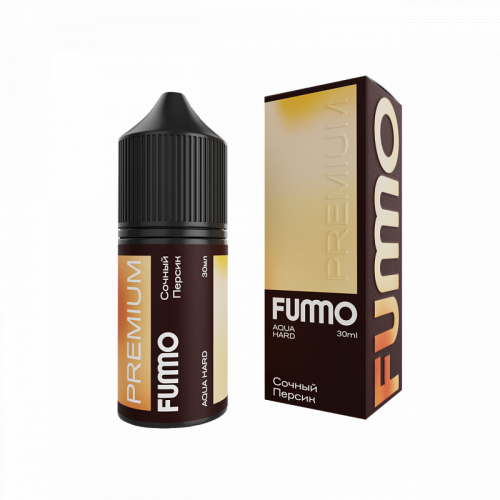 Жидкость Fummo Aqua HARD Сочный персик 30мл 