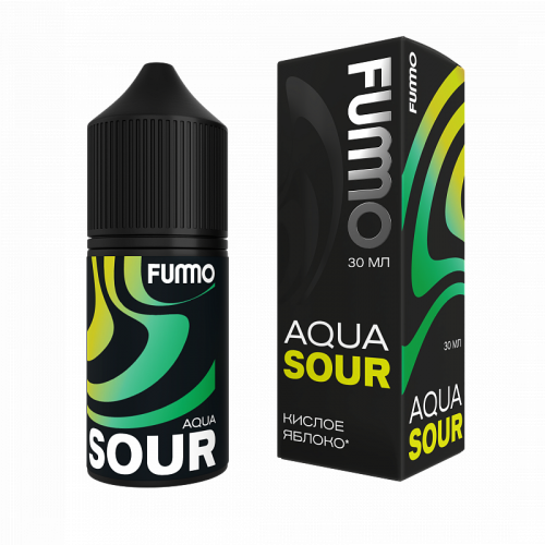 Fummo Aqua Sour Кислое яблоко 2% 30мл Fummo Aqua Sour Кислое яблоко 2% 30мл