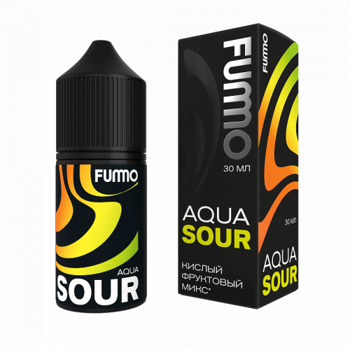 Fummo Aqua Sour Кислый фруктовый микс 2% 30мл Fummo Aqua Sour Кислый фруктовый микс 2% 30мл