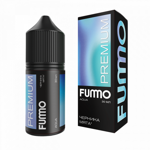 Жидкость Fummo Aqua HARD Черника Мята 30мл 