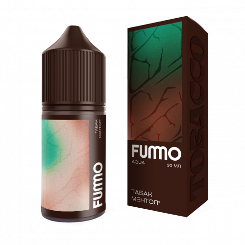 Fummo Aqua Tobacco Табак Ментол 30мл Fummo Aqua Tobacco Табак Ментол 30мл