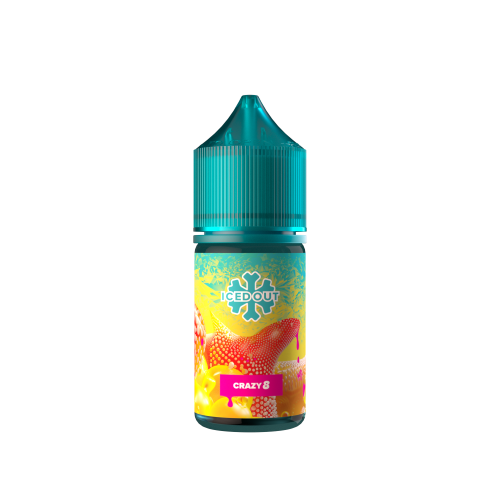 Glitch Sauce Iced Out Strong Crazy 8 (Жвачка Клубника Банан) 30 мл