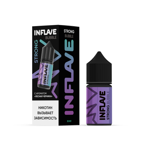 Inflave Bubble Strong Лесная черника 30мл