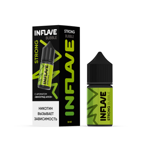 Inflave Bubble Strong Виноград Алоэ 30мл