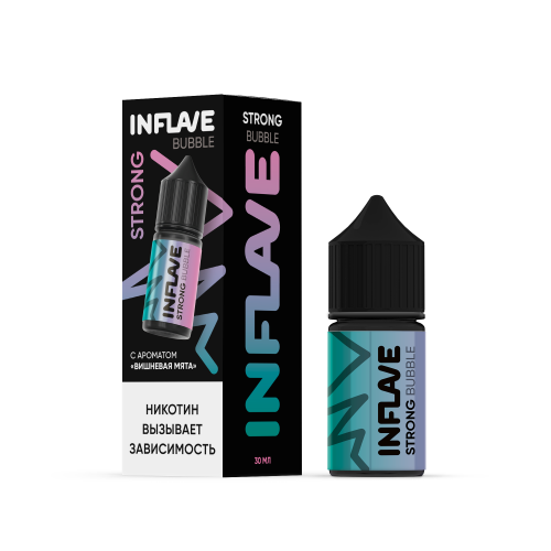 Inflave Bubble Strong Вишневая Мята 30мл