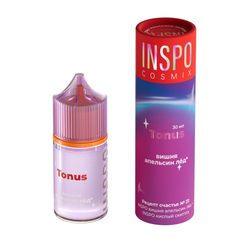 Inspo Cosmix 20мг Tonus Вишня Апельсин Лёд 30мл Inspo Cosmix 20мг Tonus Вишня Апельсин Лёд 30мл