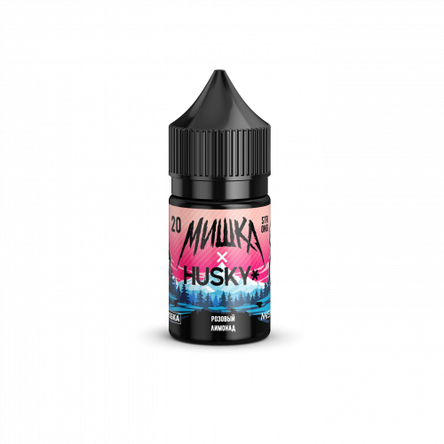 Жидкость Мишка x Husky Розовый Лимонад 30мл 20мг