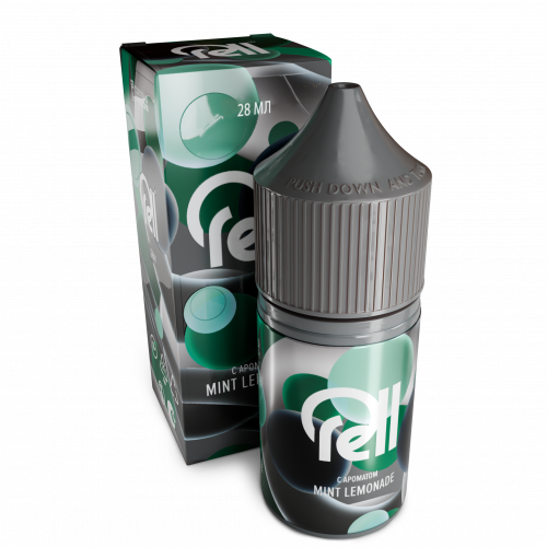 Rell Gray 20мг Mint Lemonade (Мятный Лимонад) 28мл Rell Gray 20мг Mint Lemonade (Мятный Лимонад) 28мл