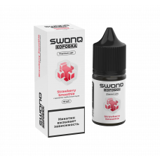 SWONQ x Коробка 18мг Strawberry Smoothie (Клубничный смузи) 30мл