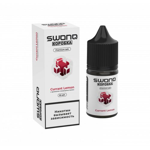 SWONQ x Коробка 18мг Currant Lemon (Смородина Лимон) 30мл